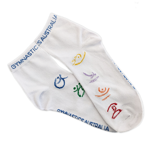 GA Ankle Socks Gymnastics Australia Online Store