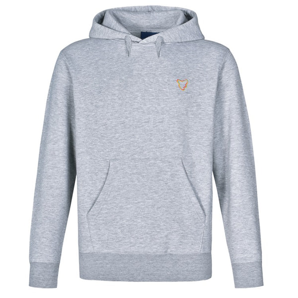 Gym Tas lifestyle Hoody Grey Marle Gymnastics Australia Online Store