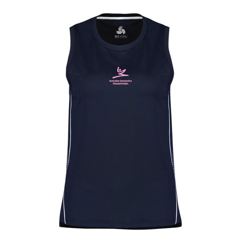2026 AGC Ladies Singlet [nvy]